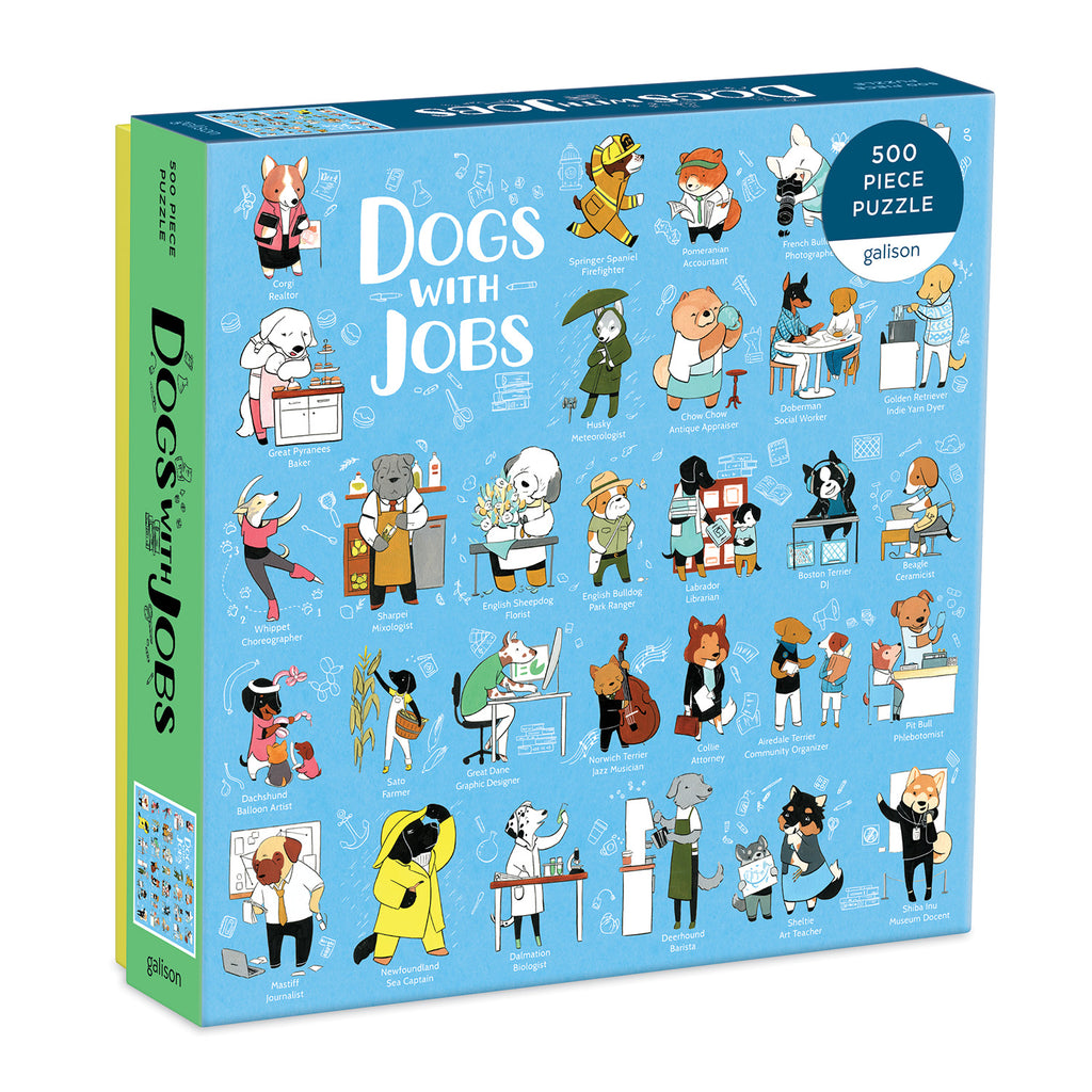 Dogs with Jobs, 500pc Puzzle