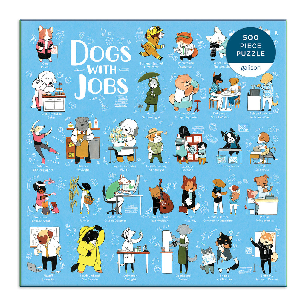 Dogs with Jobs, 500pc Puzzle