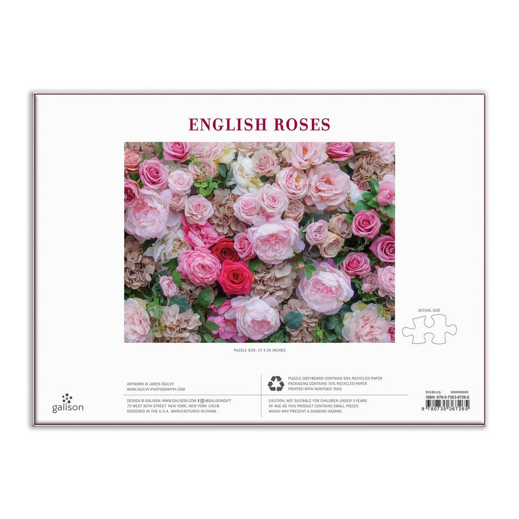 English Roses, 1000pc Puzzle