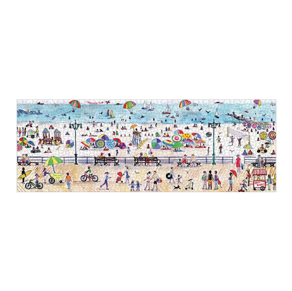 Michael Storrings Summer Fun 1000 Piece Panoramic Puzzle