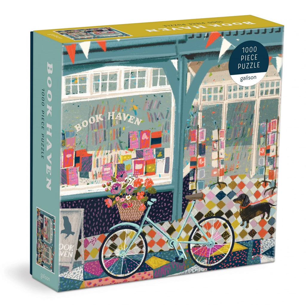 Book Haven 1000 Piece Puzzle In Square Box