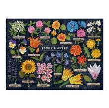 Load image into Gallery viewer, Edible Flowers 1000 Piece Puzzle