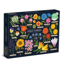 Load image into Gallery viewer, Edible Flowers 1000 Piece Puzzle