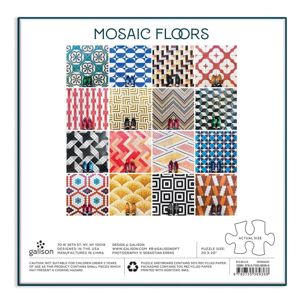 Mosaic Floors 500 Piece Puzzle