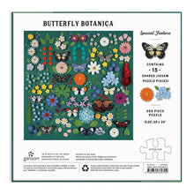 Load image into Gallery viewer, Butterfly Botanica 500 Piece Puzzle with Shaped Pieces