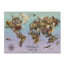 Load image into Gallery viewer, Wendy Gold Endangered Species 1500 Piece Puzzle
