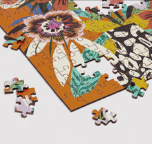 Load image into Gallery viewer, Wood Puzzle - Kitty McCall Leopard Vase 144 Piece Wood Puzzle