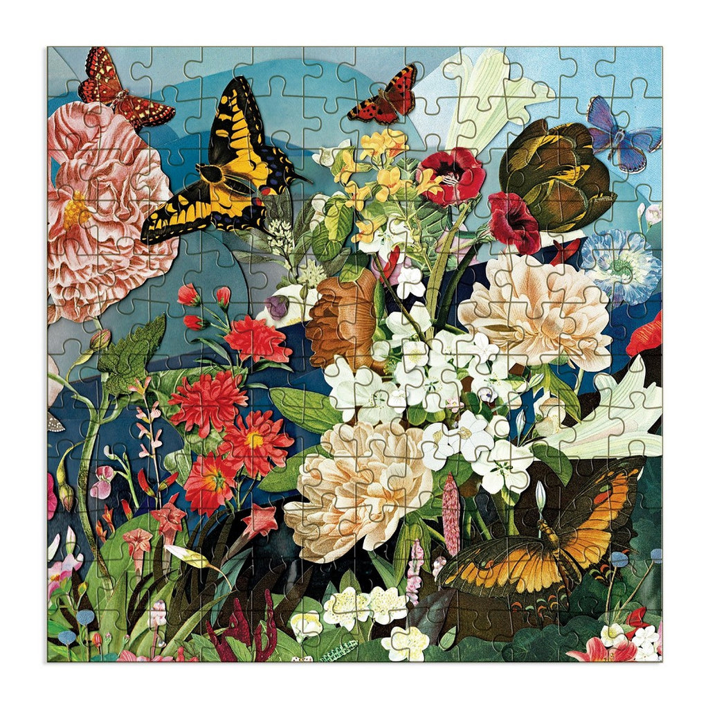 Wood Puzzle - Butterfly Blooms 144 Piece Wood Puzzle