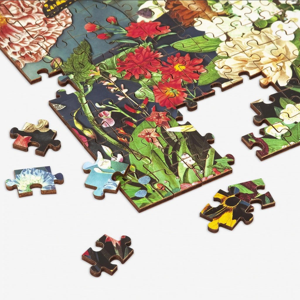 Wood Puzzle - Butterfly Blooms 144 Piece Wood Puzzle