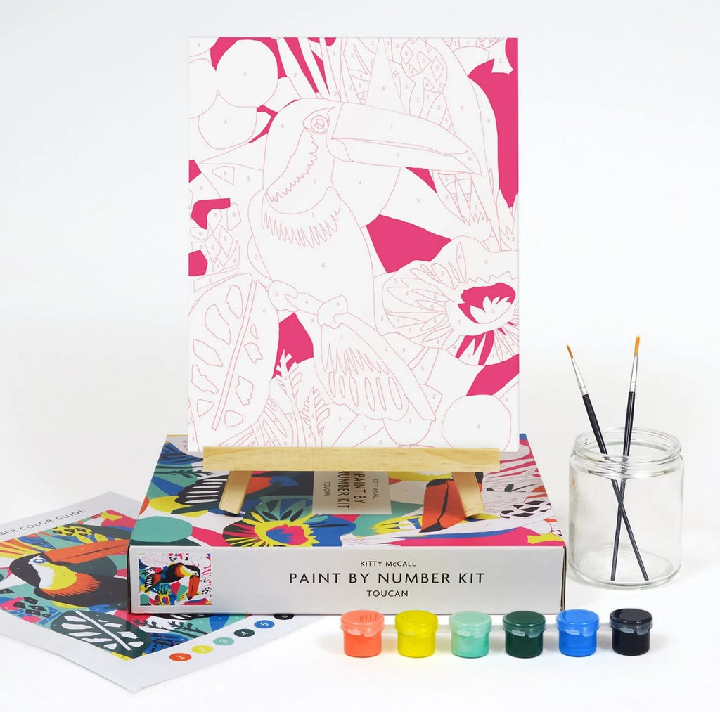 Kitty McCall Toucan Paint By Number Kit