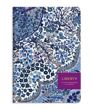 Liberty Tanjore Gardens B5 Handmade Embroidered Journal