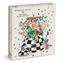 Load image into Gallery viewer, MacKenzie-Childs Blooming Kettle 750 Piece Shaped Puzzle