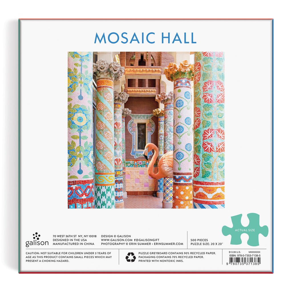 Mosaic Hall 500 Pc Puzzle