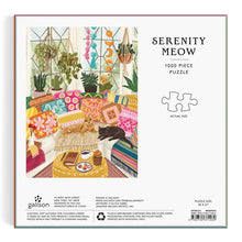 Load image into Gallery viewer, Serenity Meow 1000 PC Puzzle (Square Box)