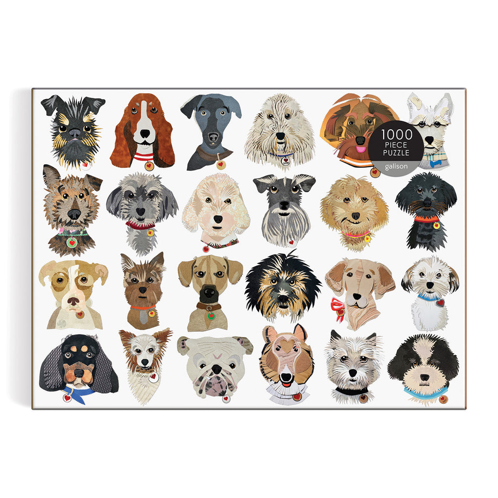 Paper Dogs 1000 Pc Puzzle