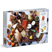 Load image into Gallery viewer, Art of the Cheeseboard 1000 Piece Multi-Puzzle Puzzle