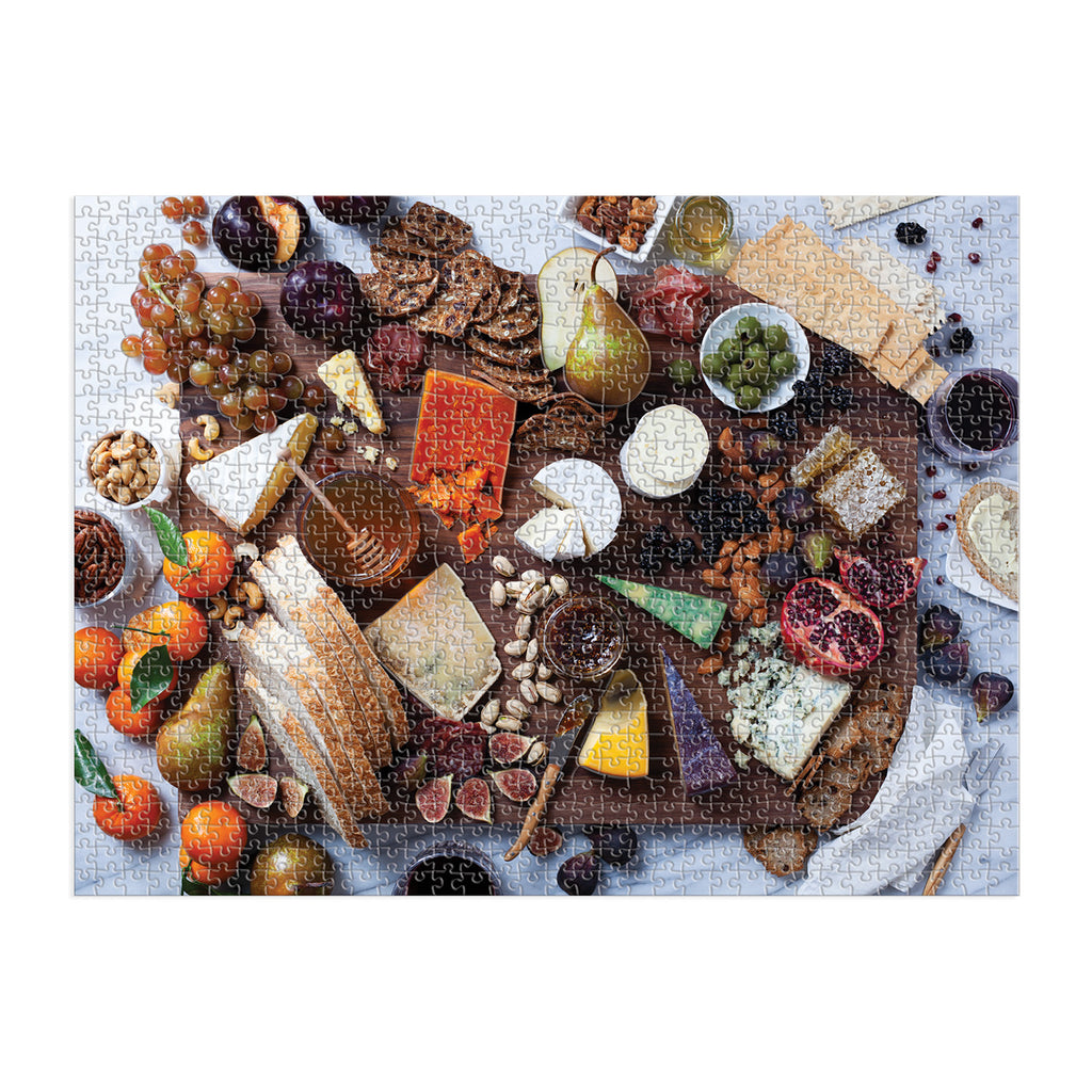 Art of the Cheeseboard 1000 Piece Multi-Puzzle Puzzle
