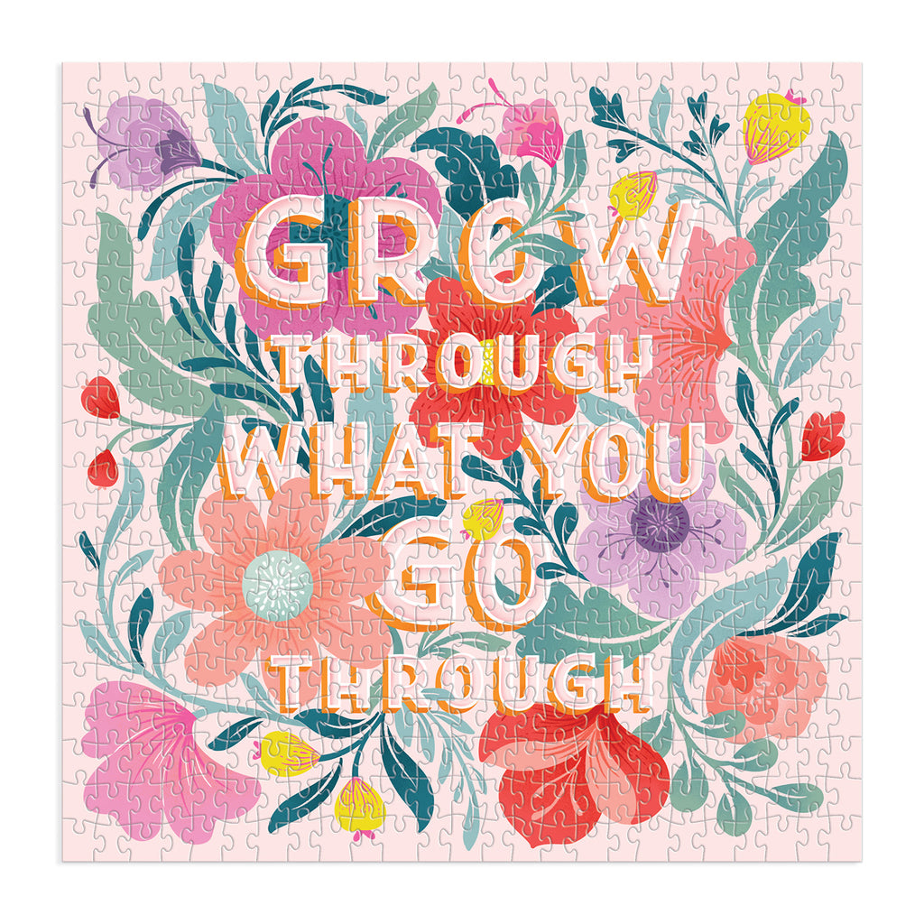 Grow Through What You Go Through 500 Piece Puzzle