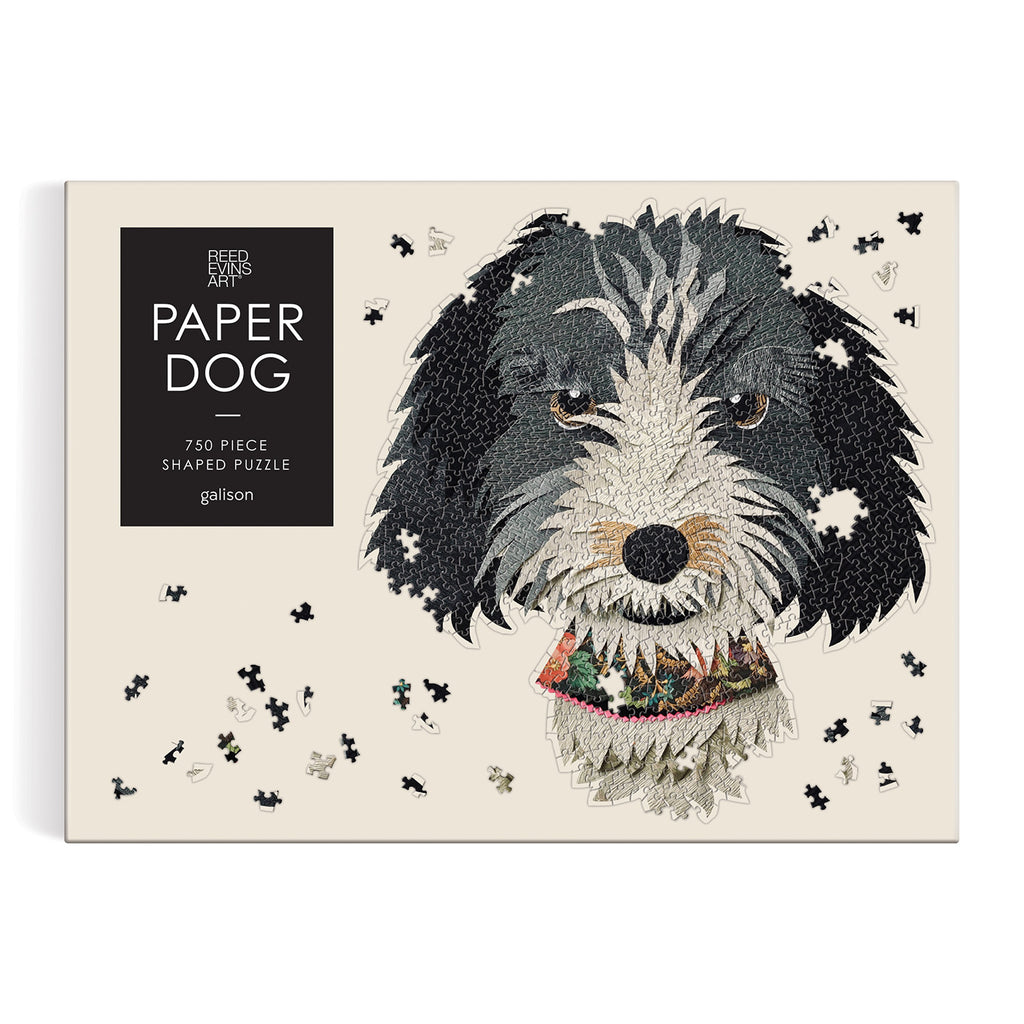 Paper Dogs 750 Piece Shaped Puzzle