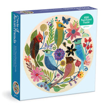 Load image into Gallery viewer, Round Puzzle - Circle of Avian Friends 1000 Piece