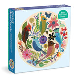 Round Puzzle - Circle of Avian Friends 1000 Piece