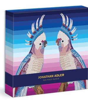 Jonathan Adler Parrots 500 Piece Puzzle