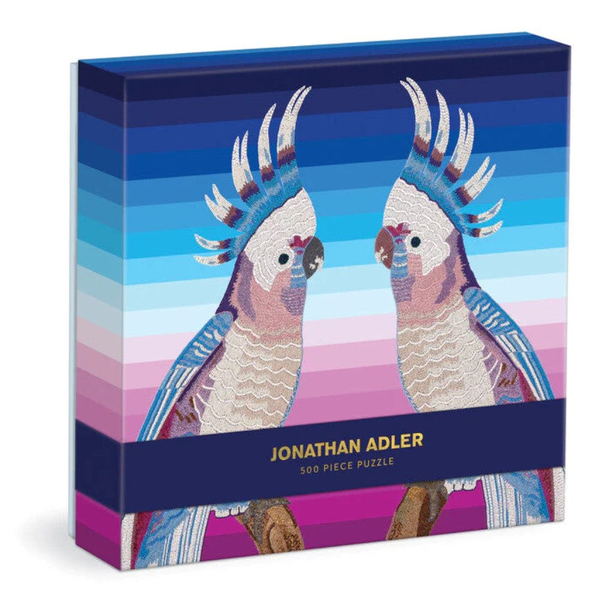 Jonathan Adler Parrots 500 Piece Puzzle