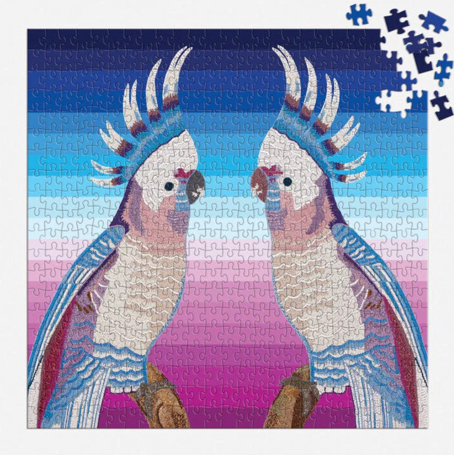 Jonathan Adler Parrots 500 Piece Puzzle