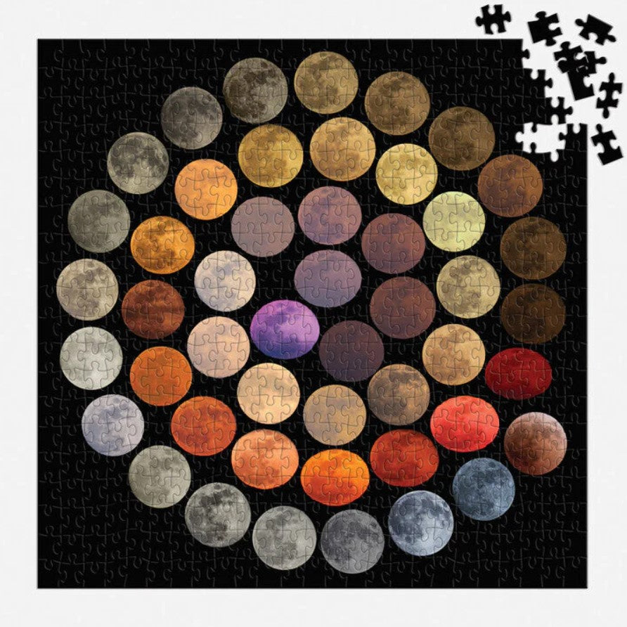 Colours of the Moon 500 Piece Puzzle
