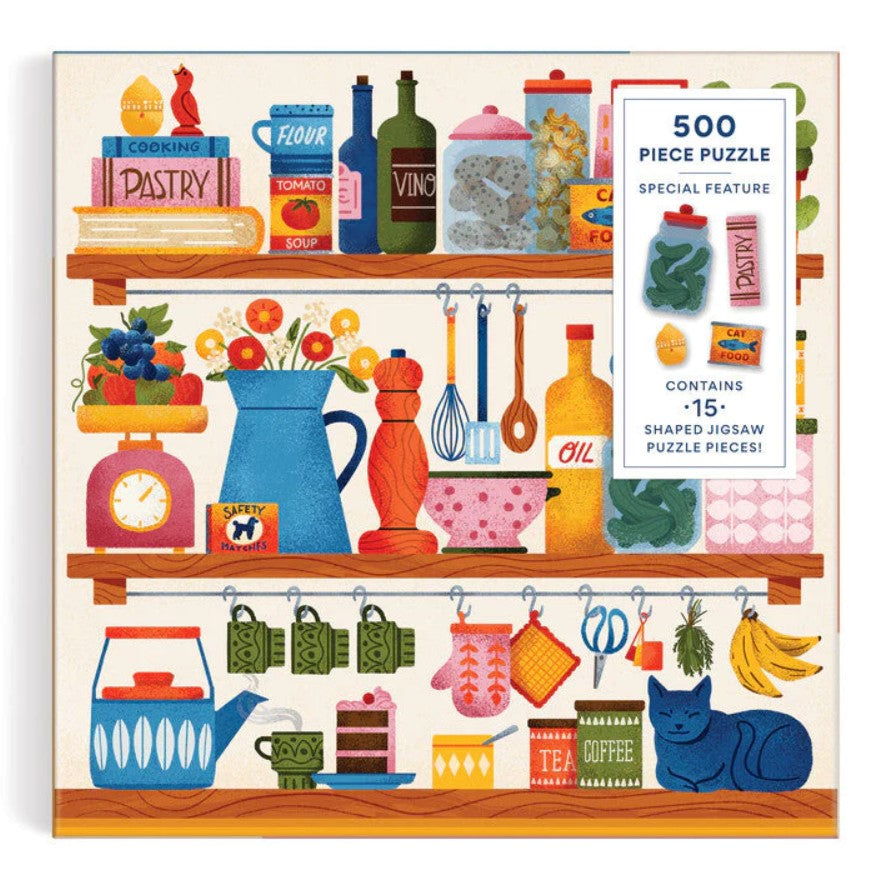 Kitchen Essentials, 500 Piece Puzzle with Shaped Pieces