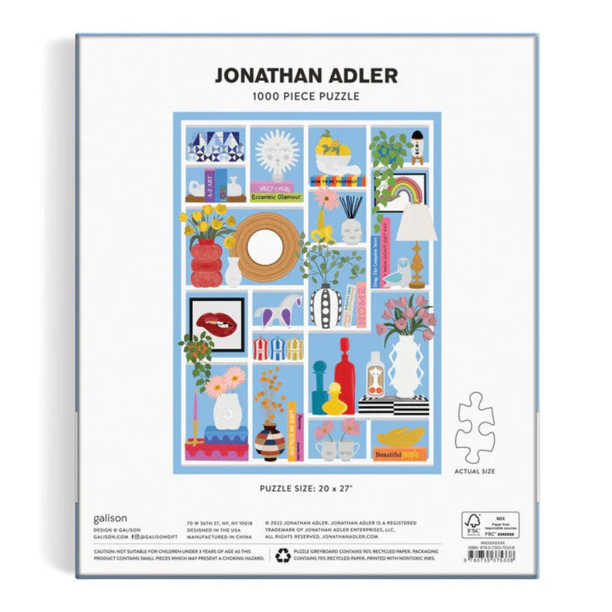 Jonathan Adler Shelfie 1000 PC Puzzle