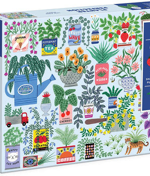 Planter Perfection 1000 PC Puzzle with Shaped Pieces