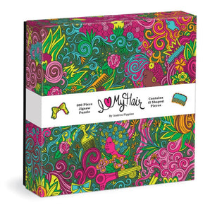 Andrea Pippins I Love My Hair 500 Piece Puzzle with Shaped Pieces