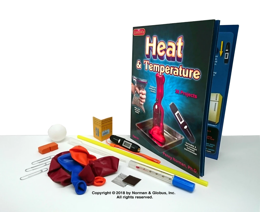 HEAT AND TEMPERATURE  52 PAGE MANUAL AND MATERIALS
