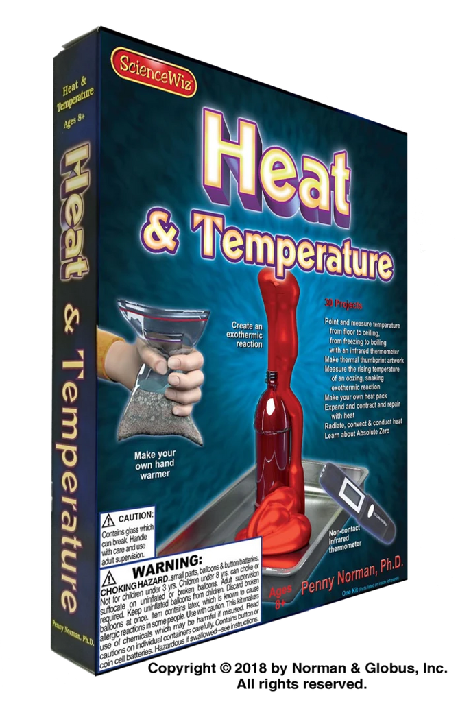 HEAT AND TEMPERATURE  52 PAGE MANUAL AND MATERIALS