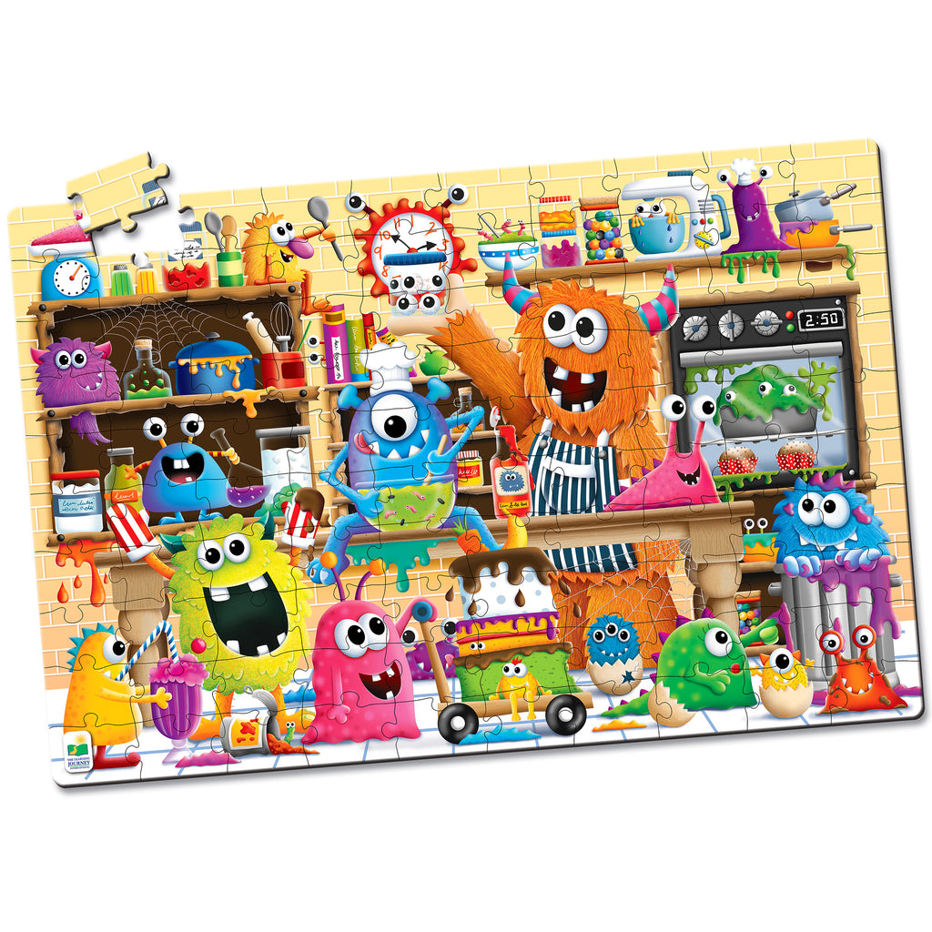 Puzzle Double Glow in the Dark Monsters