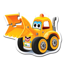 Load image into Gallery viewer, MY FIRST BIG FLOOR PUZZLE-VEHICLE-DIGGER