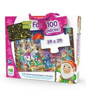 PUZZLE DOUBLE GLOW IN THE DARK FANTASY