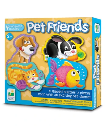 FIRST SHAPED PUZZLE-PETS