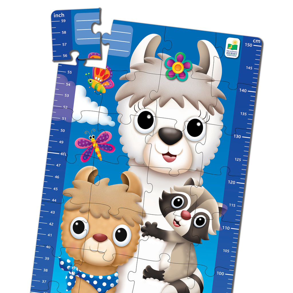 Long & Tall Puzzles- Animal Friends Growth Chart