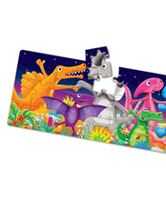 Load image into Gallery viewer, LONG &amp; TALL PUZZLES-COLOUR DANCING DINOS