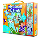 LONG AND TALL PUZZLES-BIG TO SMALL ANIMALS