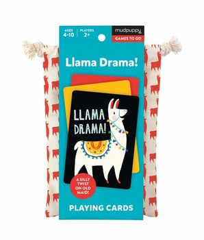 LLAMA DRAMA PLAYING CARDS TO GO