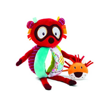 Load image into Gallery viewer, GEORGES LEMUR HAND RATTLE