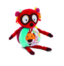 Load image into Gallery viewer, GEORGES LEMUR HAND RATTLE