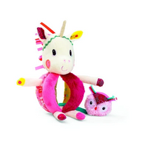 Load image into Gallery viewer, LOUISE UNICORN HAND RATTLE