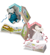 Load image into Gallery viewer, MEIYA DELUXE TOY WITH BOOK-TEETHER  RIBBON BOX  25CM