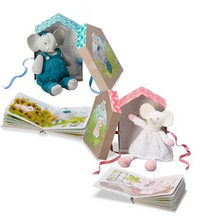 Load image into Gallery viewer, ALVIN DELUXE TOY AND BOOK-TEETHER  RIBBON BOX  25CM