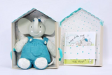 ALVIN DELUXE TOY AND BOOK-TEETHER  RIBBON BOX  25CM
