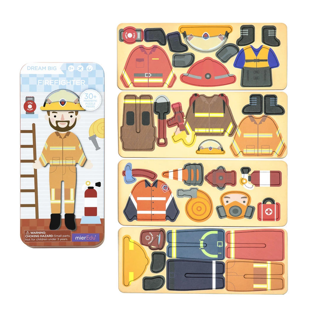 MAGNETIC PUZZLE BOX-FIREFIGHTER